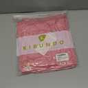 KIRUNDO Summer One piece Jumpsuits for Women 2025 Casual Loose Button Sleeveless Romper Knit Wide Leg Overalls With Pockets Color pink Size XXL