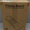 Pilates Board, Portable Pilates Reformer Equipment with Timer, 7-in-1 Foldable Pilates Machine for Home Workout, Multi-Purpose Pilates Equipment at Home, Office (Purple)