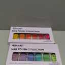 GELLEN 12-Color Bright Neon Nail Polish, Quick Air Dry Regular Nail Polish Vibrant Rainbow Set for Finger Toe Nails, 10ml Large Bottle, Toxin TPO HEMA Free, Red Pink Blue Green Purple Orange Yellow