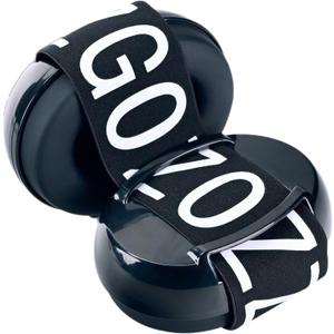 Passive Noise Reduction Sleeping Earmuffs - Adjustable Elastic Band with Letter Print, Comfortable Fit for Night Sleep (1 Count (Pack of 1), Sponge Pad)