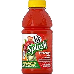 V8 Splash Strawberry Kiwi, 16 oz. Bottle 12 pack BB JUN 4 2026