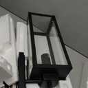 hykolity Large Size Dusk to Dawn Outdoor Wall Lanterns, 18 Inch Outdoor Wall Light Fixtures, Matte Black Porch Lights, Exterior Wall Lighting, Architectural Outdoor Sconces, ETL Listed, 2 Pack