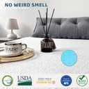 Airensky Full Size Memory Foam Mattress Topper, Cooling Gel Infused High Density Topper with Skin-Friendly Removable Cover, Pressure Relief Back Pain, CertiPUR-US Certified, (3 Inch, Full 54"x75")