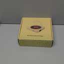 Bluetooth Portable Home CD Music Player with Remote Control, Timer, Built-in Speakers and LED Display - FM Radio Boombox (White)