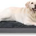 XXXL Dog Bed Waterproof, Washable Large Crate Pad 54" with Removable Cover