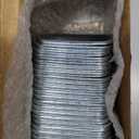 Gisafai 25 Pcs Galvanized Steel Snap Tie Wedge for Concrete Forms Tie Wedges Size 2-3/8" L x 6-1/8" W Compatible with Standard Heavy Duty Short Long End Snap Suitable for Concrete Projects