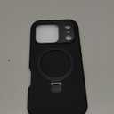 Compatible with iPhone 17 Pro Case 6.3''with Magnetic Ring Stand [Military Drop Protection][Compatible with Mag-Safe] Shockproof 17 Pro Phone Case for Men Wowen,Black