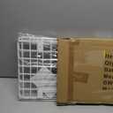 Ultrawall Wall Mounted Storage Shelf, Garage Shelves 24x12 Inch, Metal Shelf Rack, Heavy-Duty Wall Organizer for Closet, Kitchen, Laundry Room 2 Pack, White, 24x12x2 inches