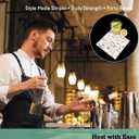 3 x Premium Designer Paper Napkins, 3-Ply 6.5 x 6.5-inches Fold Disposable Decorative Lunch Dinner Napkin (01-1.Fresh Bouquet Floral 20-Count, 6.5"x6.5",Luncheon Size)