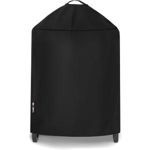 Grill Cover for 6755 Char-Griller Akorn Kamado Charcoal Grill Smoker, Heavy Duty Waterproof Grill Covers, Black