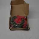 Amazon.com: Retrowavy 12 Pcs Christmas Kitchen Cabinet Wreaths with Ribbon 3.94 Inch Mini Christmas Wreath Small Kitchen Xmas Decor for Window Door(Red,Classic Style) : Home & Kitchen