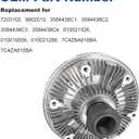 Engine Cooling Fan Clutch Compatible with International DT466E Diesel Engine with EGR Replacement for 010021288, 7C4Z8A616BA, 7C4ZA616BA
