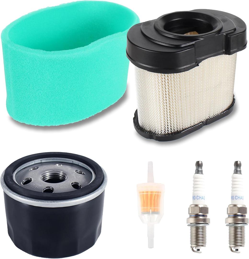 D160 D155 Air Filter Oil Filter Tune Up Kit for John Deere E160 D170 E180 E170 D150 X130R Lawn Tractors