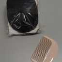 Clip in Bangs 100% Real Human Hair, Darkest Brown French Fake Bangs, Bangs Hair Clip & Clip On Bangs for Women, Fringe with Temples, Natural Blend