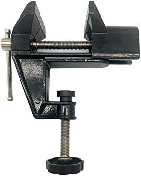 Sourcemall Mini Bench Vise Small Table Clamp Hobby Craft Repair Tool (Clamping Range: 0-2inch)