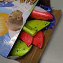 Lulu Home 3 Packs Airplane Launcher Toys, 13.6" LED Foam Glider Catapult Planes with 2 Flight Modes for Boys and Girls, Toy Gift for 4 5 6 7 8 9 10 11 12 Year-Old Kids