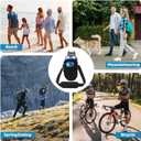 for Owala FreeSip Insulated Stainless Steel Water Bottle Cup Holder Cover Carrier Sling Bag with Strap, Pouch Pocket for Phone/Accessories, add Handle for Owala 32oz (Black, M)