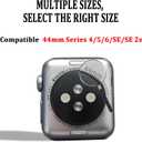 16 Pack Band Compatible with Apple Watch Bands 40mm 41mm 42mm 44mm 45mm 46mm for Women Men, Screen Protector Case Band&Organizer for iWatch Series 11 10 9 8 7 6 5 4 SEPlease select the correct size