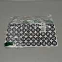 Outus 10 Sheets 1 to 50 Small Number Stickers for Classroom Vinyl Consecutive Number Stickers Self Adhesive Waterproof Decal Labels for School Inventory Classification