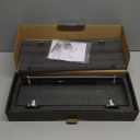 Glass Bathroom Shelves,Brushed Nickel Floating Shelves for Wall Rectangular Modern Stainless Steel Glass Shelf for Bathroom Shelves Wall Mounted 16 Inch (16"with Railing)