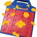 Winning Fingers Shape Toy Puzzle Game  Pop Up Board Game with Shape Puzzles - Two Players Concentration Games Puzzle Board Matching Game - Educational Toy for Kids 3 Years and Older