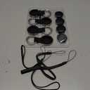 Air Tags for Android,Air Tags-4 Pack Android,2 Year Battery Life,Air Tracker Tags with 4 Case,Google Find Trackers for Google'S Find Hub App,IP65 Waterproof Luggage Tracker for Keys (Black)