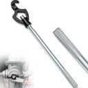 Tandefio 1 Pcs Fire Hydrant Wrench, 1-1/2" to 3", Black