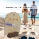 Pregnancy Announcement for Husband, Surprise Pregnancy Announcement for Dad, Coming Soon Baby Announcement, Hi Daddy Pregnancy Baby Reveal Ideas Keepsake Frame, Gifts for Fathers Day