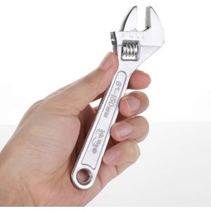 Mr. Pen - Small Wrench, Adjustable, 6 Inches, Hex-Shaped Jaw Opens To 3/4 Inch, Made From Heat Treated Carbon Steel