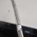 36-Inch Ceiling Fan Downrod with Extension Cord, 3-Foot Brushed Nickel Ceiling Fan Extension Rod, 1-Inch OD, Ceiling Downrod for Various Fans (Nickel, Unthreaded)