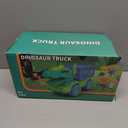 22 in 1 Toddler T-rex Dinosaur Truck Toy Set for Kids Boys 3-5 5-7, Tyrannosaurus Carrier Transport Truck with 18 Jurassic Dino Figures, Birthday Toy for Boys Girls 3 4 5 6 7 Years Old