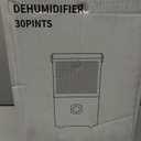 Shinco 30 Pints Dehumidifier for Home and Basements, 1500 Sq.Ft Dehumidifiers with Drain Hose, Auto or Manual Drainage, Auto Defrost, Quietly Remove Moisture, Activated Carbon Filter, 24HR Timer