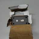 2 Pack 90 Degree Glass Shower Door Hinges, Black Shower Hinges Replacement Parts Hardware, Stainless Steel Bathroom Gate Clamp for 3/8 to 1/2Glass