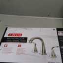 Delta Faucet Broadmoor Pull Down Bathroom Faucet Brushed Nickel, Bathroom Faucet, Widespread Bathroom Faucet 3 Hole with Magnetic Docking, Bathroom Sink Faucet, SpotShield Stainless 35765LF-SPPD