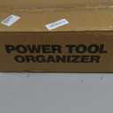Power Tool Organizer, 15 Min Quick Assembly & Max 150lb load by Heavy Duty Metal, 4 shelves 8 Slots for Cordless Drill in Garage/Workshop/Pegboard/Shed Suitable for Father's Day (4 shelves 4 slots 2p)