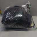 Madeals Chenille Bath Rug Set 4 Piece with Toilet Lid Cover and Rug Set Combo, Soft Shaggy Bath Rug Set 3 Piece and U-Shaped Toilet Floor Rug, Black