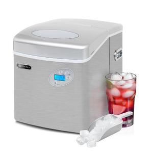 Whynter Countertop Ice Maker Machine with Direct Connection IMC-491DC, Stainless Steel