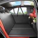 2026 Upgraded Dog Car Seat Cover for Back Seat with Hard Bottom Car Seat Cover for Dogs, Waterproof Pet Seat Protector, Non-Slip Scratch-Resistant Surface, Supports 500lbs, Easy to Clean and Install