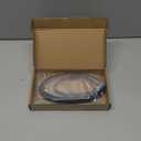 Car Front Rear Logo Decoration Cover Ring Trim, Compatible for Subaru Outback 2021 2022 2023 2024 2025, Hood Emblem Ring Accessories, Made of ABS (Matte Black)