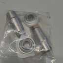 1/2 Heim Joints Rod End Kit with Tube Adapters and Jam Nuts, Left and Right Hand Thread 1 Link .5" Chromoly Joints Panhard Kit, 1 Set