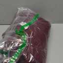 CHOUYATOU Women's Winter Loose Fit Cropped Wool Coat Double Breasted Dressy Short Blazer Jacket Peacoat (Medium, Burgundy)