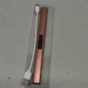 MEIRUBY Lighter Electric Candle Lighter, Birthday for Women Men Mom Wife Sister, Rechargeable USB Arc Lighters for Candle Camping BBQ (Rose Gold)