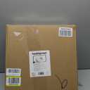 HealthSmart Enhanced Comfort 5" Raised (Round) Toilet Seat Risers for Seniors 5 Slip Resistant Pads FSA/HSA Eligible Padded Toilet Seat Elevation 15.7 x 15.2 x 6.1