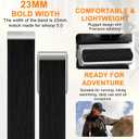 omee Nylon Sport Band Compatible with Whoop 5.0 Bicep Bands One, Peak and Life, Breathable Nylon Adjustable Waterproof Replacement Wristbands Straps for Whoop Band 5.0 Not Compatible with Gen 4.0
