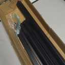 USCNC 24 x 36 Inch A Frame Sign Double-Sided Folding Sandwich Board Heavy Duty Slide-in Sidewalk Signboard for Outdoor Street Advertising Poster(Frame onlyNo white board)