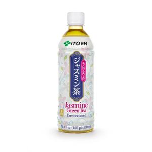 Ito En Jasmine Green Tea Unsweetened 16.9 Fluid Ounce (Pack of 12), 0 Calories (EXP 12/26/26)
