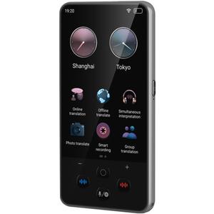 S85 Pro intelligent translation machine 138 language intelligent recording 19 offline real-time chat GPT AI voice photo translat