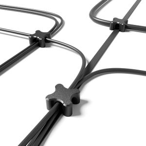 Magnetic Cable Organizer Desktop Multipurpose Cord Keeper & Cable Management Clip for Home & Office