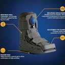 United Ortho USA16119 360 Air Walker Ankle Fracture Boot, X Large, Grey