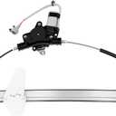 Power Window Regulator Rear Left Driver Side with Motor fits for 2005-2015 for Nissan for Armada,2004-2015 for Nissan for Titan, 748-980